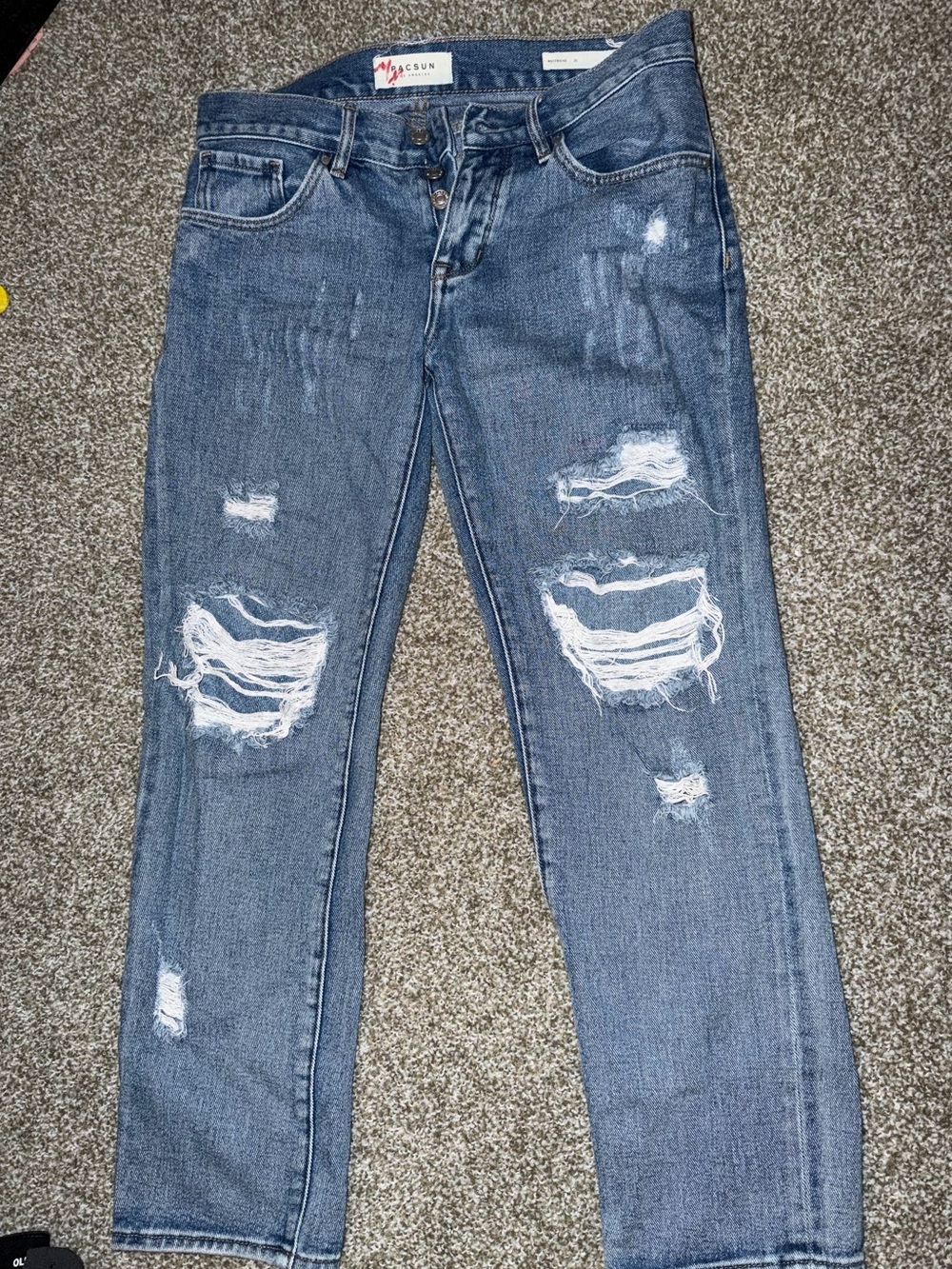Low waist PacSun Women's Ripped Jeans